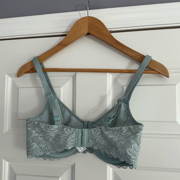 Wacoal 851334 Soft Sense Underwire Lace Bra in Soft Blue 34DD - Picture 4 of 16